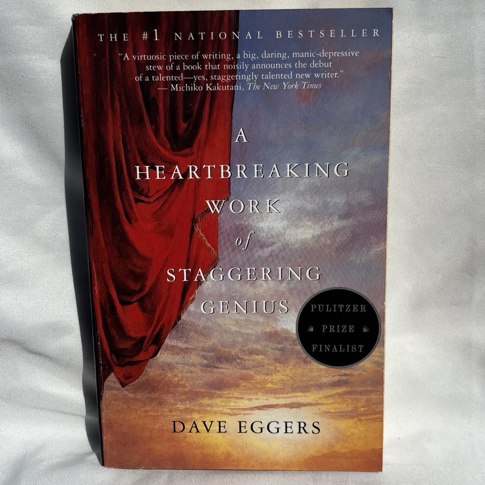 Heartbreaking Work of Staggering Genius By Dave Eggers Papberback 2001 Like New